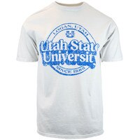 Utah State University Retro distressed unisex T shirt